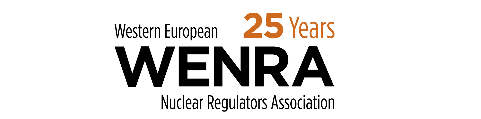 WENRA Logo 25th Anniversary